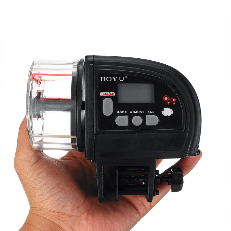 ZW-82 Digital LCD Automatic Aquarium Fish Feeder Fish Tank Food Dispenser Timer