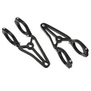39mm-41mm Motorcycle Headlight Bracket Turn Signal Lights Holder Aluminum Black