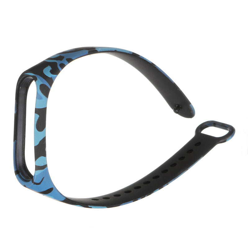 Camouflage Pattern Watch Band Strap  Replacement for Xiaomi Miband 4