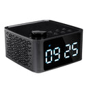 Bakeey Wireless bluetooth 5.0 Speaker LED Display Alarm Clock FM Radio TF Card Handsfree Speaker