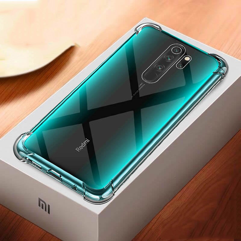 Bakeey Air Bag Shockproof Transparent Soft TPU Protective Case for Xiaomi Redmi Note 8 Pro