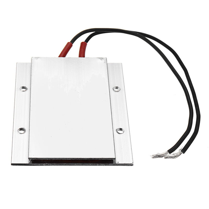 AC220V 120W 120 Degrees 77x62x6mm Insulated Ceramic PTC Heating Plate Liquid Aluminum Shell Element Heater