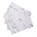 2PCS Marble Placemats Kitchen Dining Table Place Mats Pads Decor PVC 45x30CM