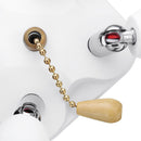 E27 To Four E27 Bulb Adapter Light Socket Lampholder with ON OFF Chain Switch AC100-250V