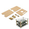 Double Layer Acrylic Case For Raspberry Pi 3 Model B 2B And B+ V35 Version With Screws