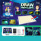 3D Magic Drawing Pad LED Writing Tablet Draw with Light Fun for Art Magic with Highlighter for Kids