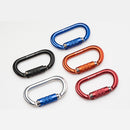 CAMNAL Aluminum Alloy Carabiner O Shape Buckle Outdoor Climbing Hunting Hanging Buckle
