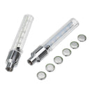 4PCS XANES WL03 5 LED 7 Modes 6 Batteries Bicycle Colorful Wheel Light Nozzle Spoke Light