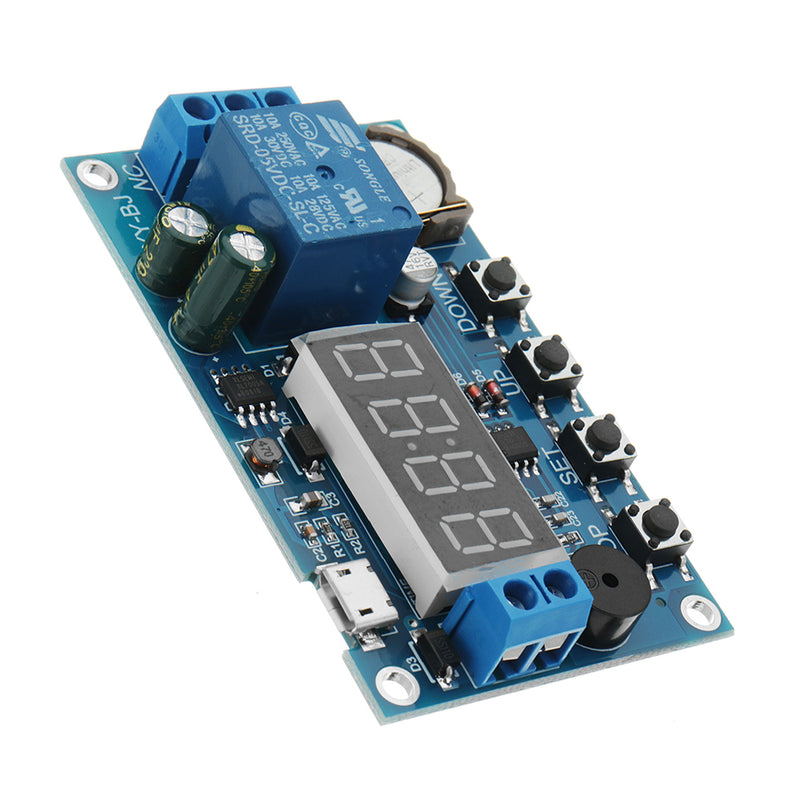 DC 5V To 60V Real-time Relay Module Clock Synchronization Timer Module Time Control Delay 24 Hours