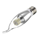 E14 E12 E27 7W 60 SMD 3014 LED White Warm White Glass Candle Lamp Bulb Non-Dimmable AC 85-265V