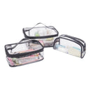 PVC Transparent Cosmetic Bags Women's travel Waterproof Clear Wash Organizer Bag
