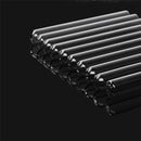 10Pcs 20x150mm Borosilicate Glass Test Tube Tubing Blowing Pyrex Tubes 38mL
