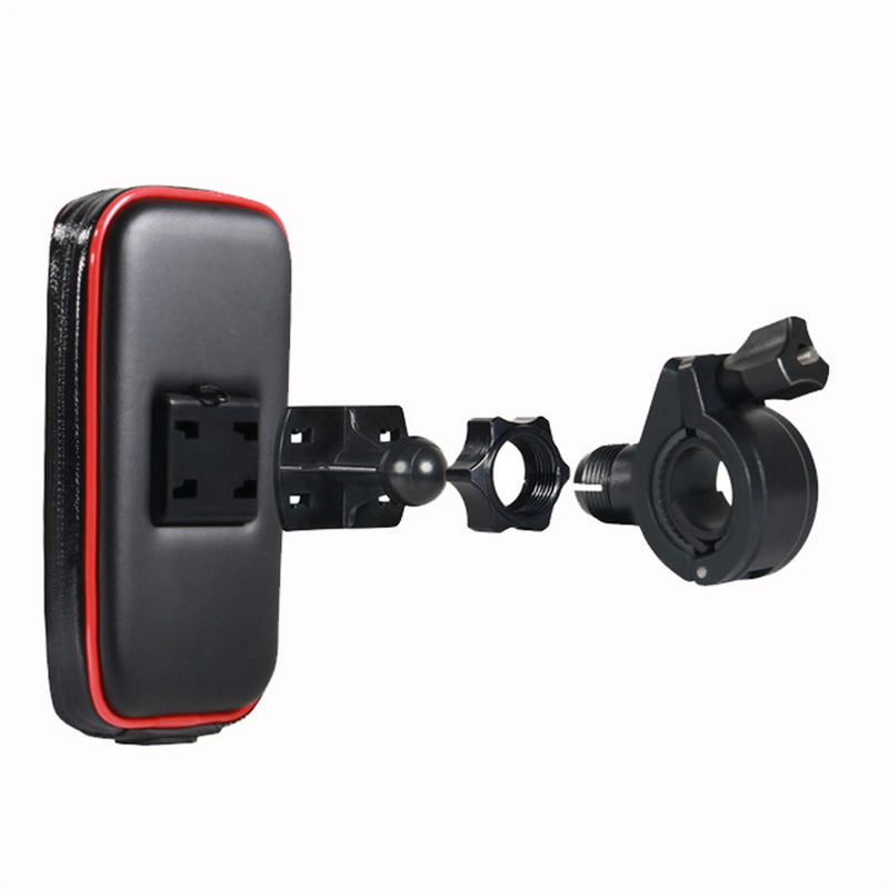 HEROBIKER Motorcycle Bike Mount Bracket Stand Holder For Phone Waterproof Case Bag For Iphone 6/7 Samsung