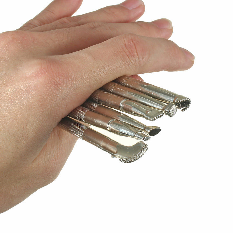 6pcs Alloy Leather Tools DIY Leather Working Saddle Making Tools