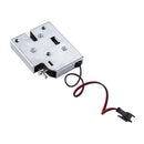 K6855 12V DC 2A Electric Magnetic Intelligent Cabinet Door Lock Fail Secure with Manual Unlock Handle