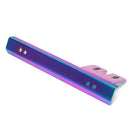Universal Neo Chrome Front Bumper License Plate Mount Bracket Relocator Holder