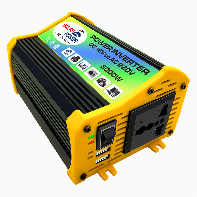 3000W Car Converter Solar Power Inverters for Solar Inverter Home Appliances USB Charger Converter