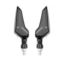 Pair 12V Motorcycle Scooter LED Modified Turn Signal Lights Daytime Light Ox Horn Indicators