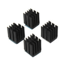 12PCS Black TMC2100 Stepper Motor Driver Cooling Heatsink With Back Glue For 3D Printer