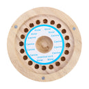 Boy Girl Kids Tooth Wooden Storage Display Box Save Milk Tooth Baby Hair Keepsake