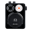 Bakeey 3.5mm AUX Full Band High Sensitivity FM AM Radio U Disk TF SD Portable Player With Flashlight Rechargeable