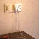 Blitzwolf BW-OLT1 Solar Power 62 LED PIR Motion Sensor Wall Light + BW-LT14 Plug-in Smart Light Sensor LED Night Light