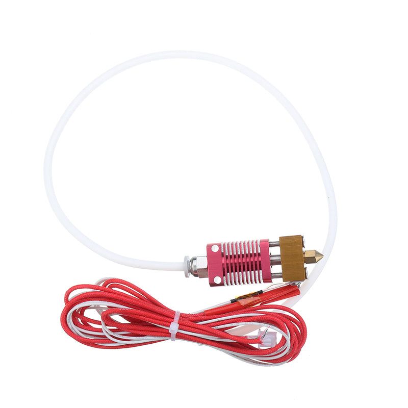 24V 40W Extruder Nozzle Hot End Kit with Temperature Thermistor & Heating Tube for  Creatily 3D Ender-3 3D Printer