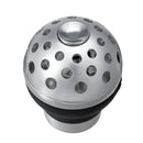 Universal Manual Gear Shifter Shift Knob with Red/Blue LED Flashing Star Light with 3 Adapters
