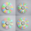 5pcs Geekcreit DIY Round Triangle LED POV Rotation Hand Spinner SMD Learning Kit