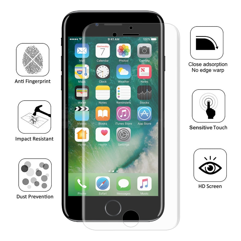 Enkay 0.1mm 3D Curved Self Repair Scratch TPU+TPE+PET Screen Protector For iPhone 7 Plus