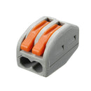 Excellway ET25 15Pcs 2/3/5 Pins Spring Terminals Block Electric Cable Wire Connectors