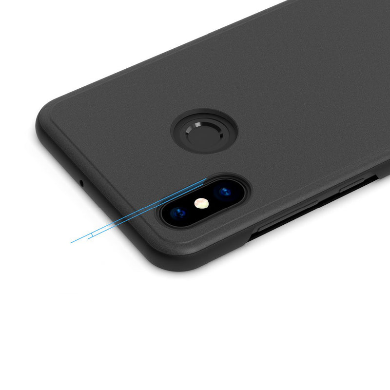 Bakeey Flip Smart Sleep Mirror Window View Bracket Protective Case For Xiaomi Mi Max 3
