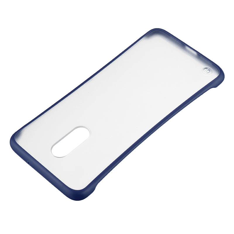 Bakeey Transparent Ultra Thin Anti Fall Matte Hard PC&Soft Edge With Finger Ring Protective Case For OnePlus 7
