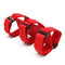 Red Sport Roll Bar Fire Extinguisher Bandage Fixed Belt Nylon Strap for Wrangler TJ YJ JK CJ