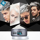 Y.F.M Hair Cream Silver Gray Hair Wax Temporary Hairstyle Cream Natural Silver Ash Matte Hairstyle Hair Dyes 100ml