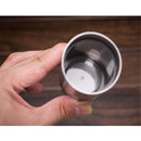 Silver Coffee Grinder Mini Stainless Steel Manual Handmade Coffee Bean Burr Grinders Kitchen Tool