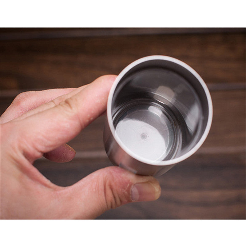 Silver Coffee Grinder Mini Stainless Steel Manual Handmade Coffee Bean Burr Grinders Kitchen Tool