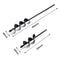 5x22/5x45cm Garden Auger Small Earth Planter Drill Bit Post Hole Digger Earth Planting Auger Drill Bit for Electric Drill