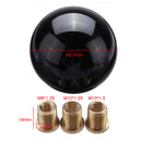 Universal Car Shift Knob Head Ball Head Round Ball With 3 Metal Adapter