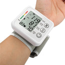 English Broadcast LCD Blood Pressure Monitor Intellisense Voice Digital Wrist Sphygmomanometer