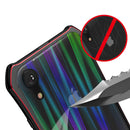 Luphie Protective Case For iPhone XR Gradient Magnetic Adsorption Aluminum Tempered Glass