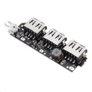 5pcs 5V 2.1A 3 USB Mobile Power Circuit Board  Boost Module For DIY Power Bank Lithium Battery