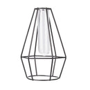 Creative Hanging Test Tube Glass Vase Hydroponic Flower Container + Base Holder