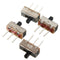 60pcs SS12D00G3 2 Position SPDT 1P2T 3 Pin PCB Panel Mini Vertical Slide Toggle Switch