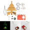 DIY Electronic Music Flash Tree Kit Battery Power LED Flashes Creative Tree Soldering Practice Board