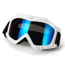 Motorcycle Goggles Detachable Modular Shield Face ATV MX Racing Motocross Mask
