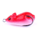 FO0125B 5Pcs/Set 5CM 8.5G 3D Eye Rubber Mouse Frog Lure Fishing Lure Topwater Artificial Soft Bait