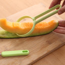 Honana CF-SP02 2Pcs/set Fruits Scoops Peeler Spoon Cutter Melons Dig Ball Kitchen Gadget