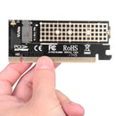 M.2 NVMe SSD NGFF to PCI-E 3.0 X16/X4 Adapter M Key Interface Expansion Card