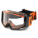 Motocross Helmet Clear Goggles Racing Windproof Eyewear For Motorcycle Off Road ATV Quad Dirt Bike